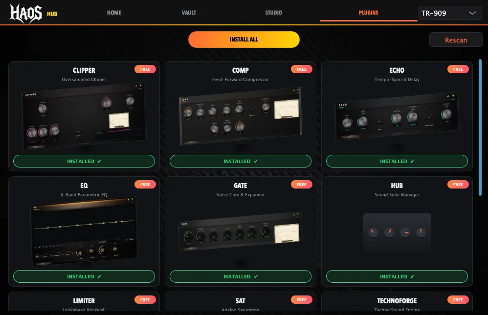 HAOS Hub — PLUGINS