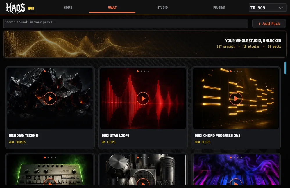 HAOS Hub — VAULT